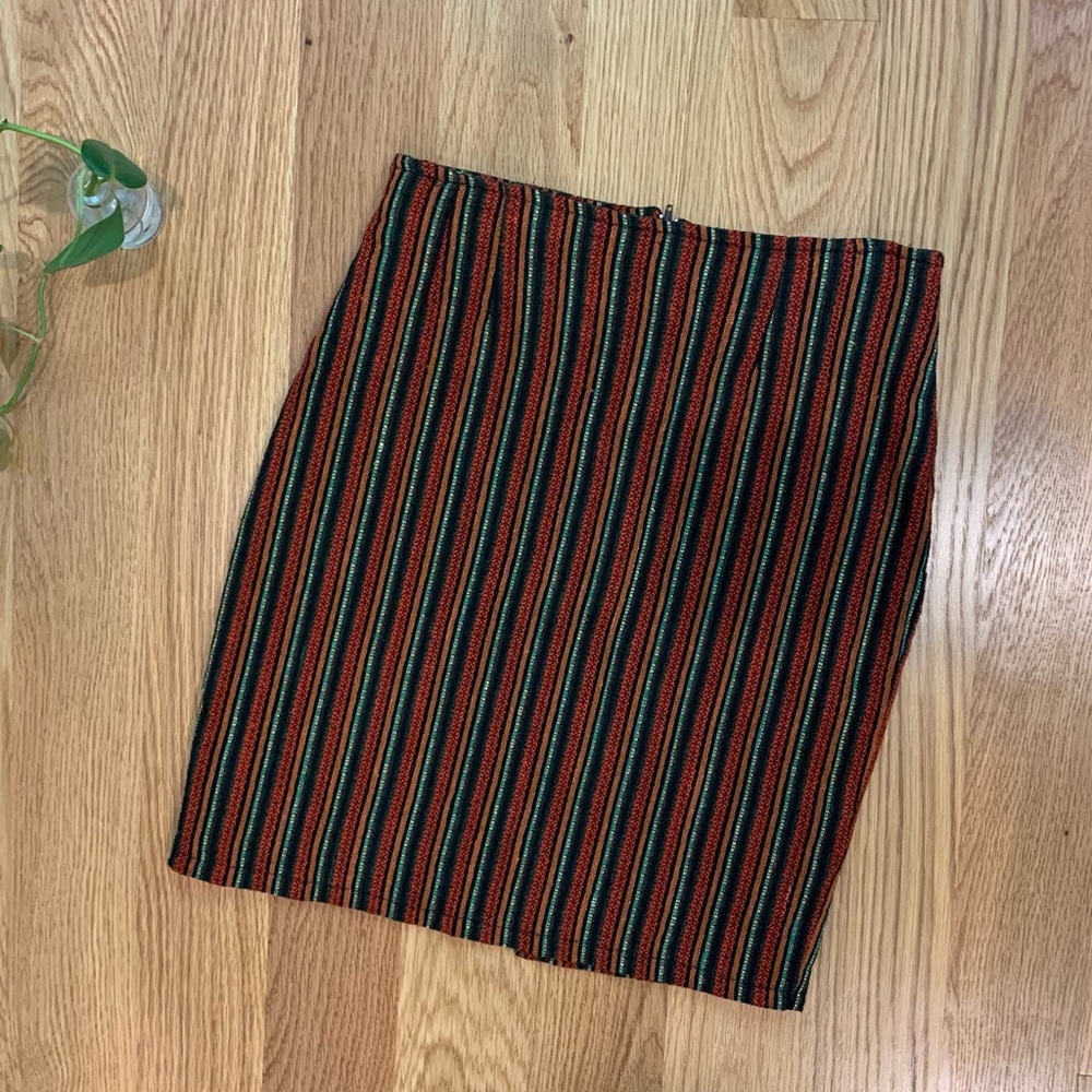 90s LA City Paris high-waisted mini pencil skirt, XS